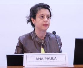 Lançamento da obra Crimes de feminicídio no enquadramento midiático: o que não é nominado não existe (Brasil, 2015-2018). 04/12/2025. Foto: Beto Monteiro/Ascom UnB